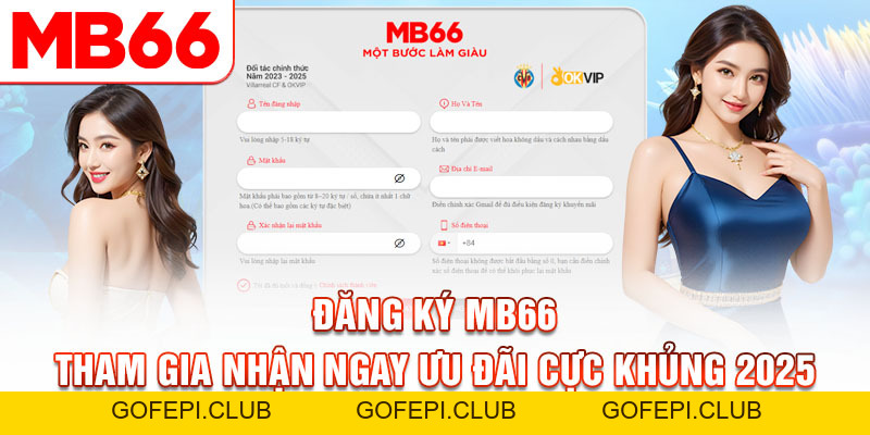 Đăng Ký MB66 - Tham Gia Nhận Ngay Ưu Đãi Cực Khủng
