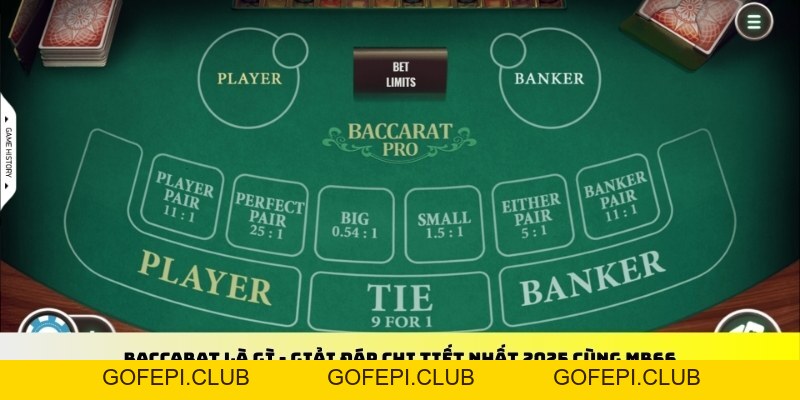 Baccarat Là Gì - Giới Thiệu Về Game Bài Casino MB66